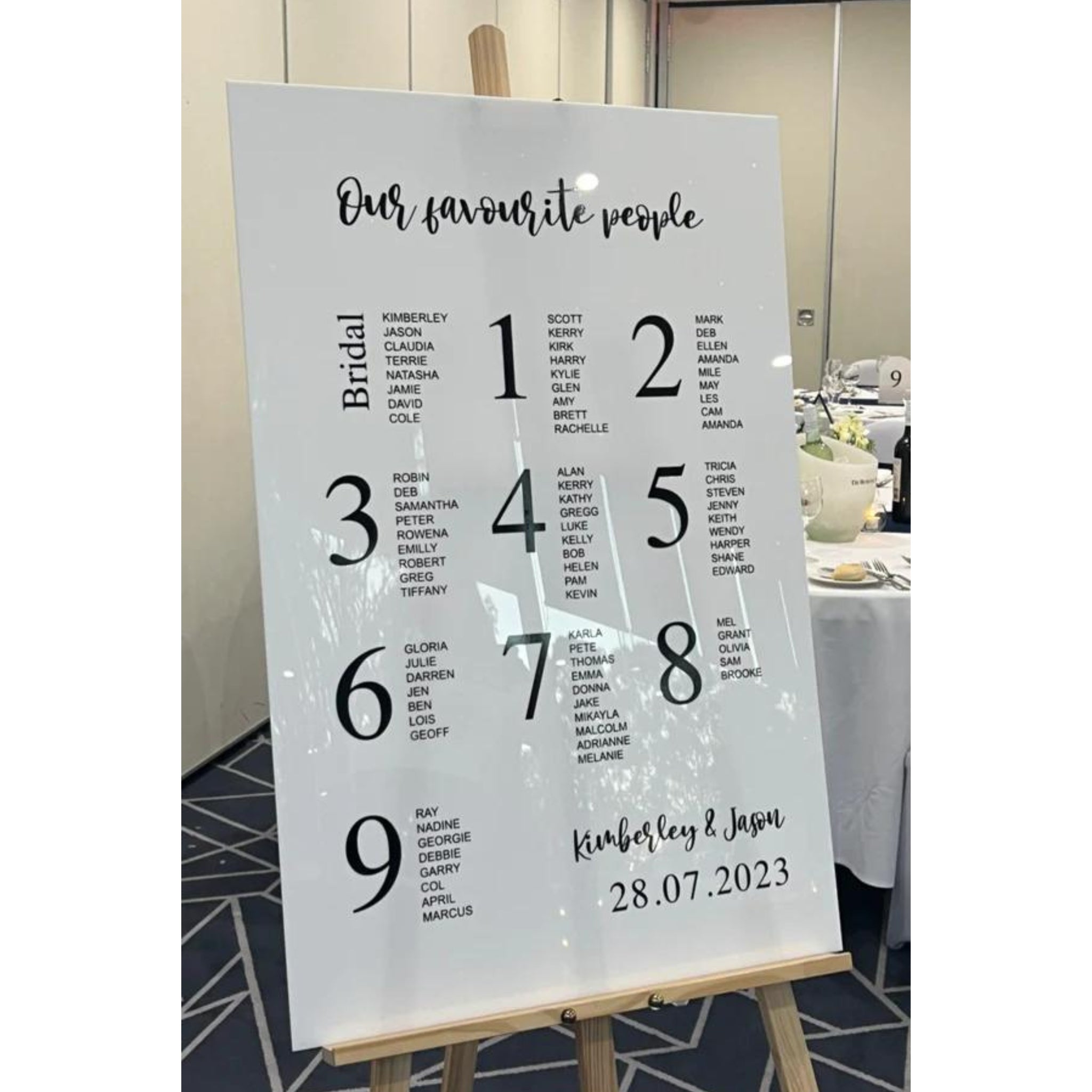 Seating Charts