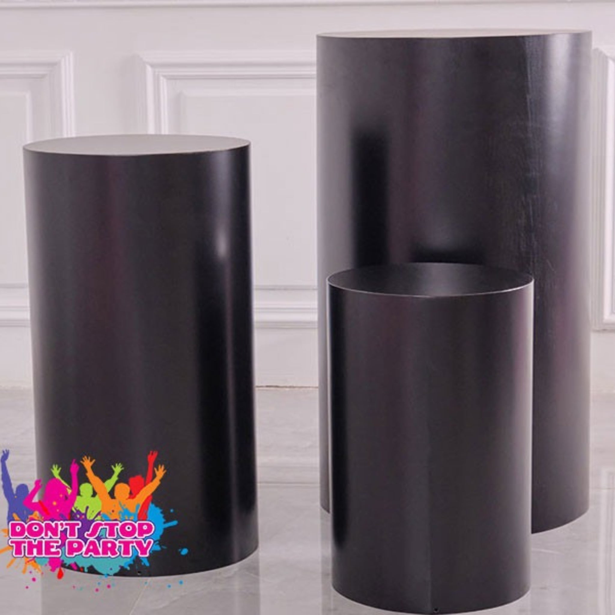 Cylinder Plinths (Set of 3)