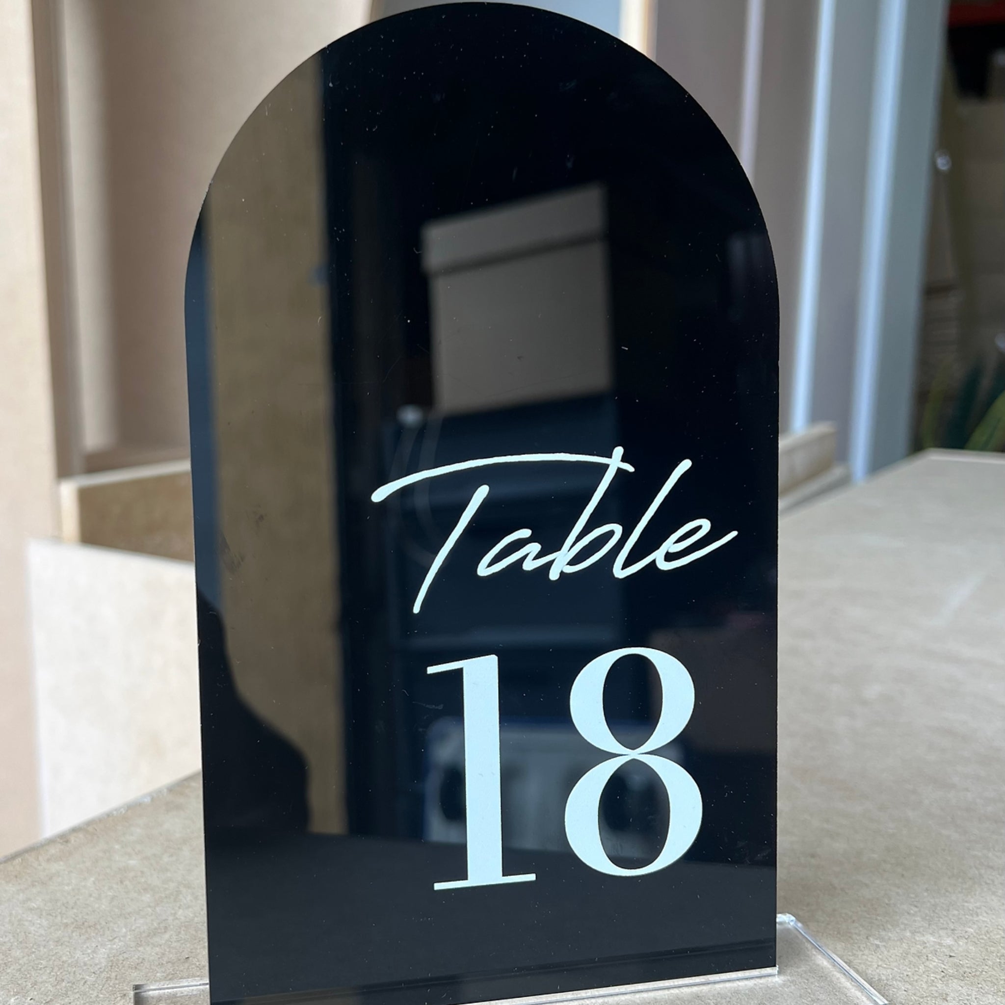 Table Numbers