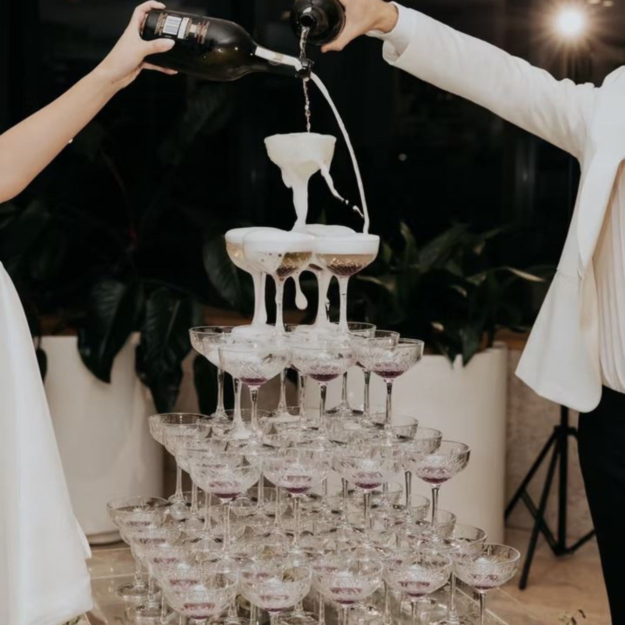 Champagne Tower