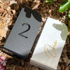 Table Numbers (Curved Corner)
